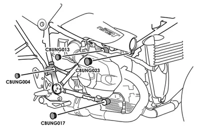 Produktbild von PUIG 9664N Verkleidungsaufsätzte  passend fuer BMW R NINET Schwarz