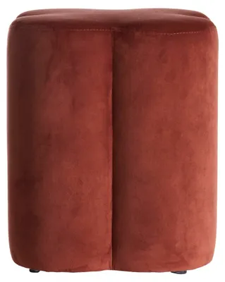 Immagine prodotto di Pouf NALANI in tessuto verde oliva – 38x38x45 cm