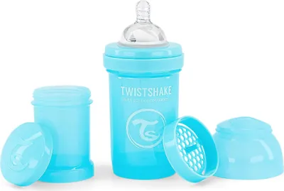 Immagine prodotto di Bottiglia anticolica, Twistshake con tettarella, 0 m+, 180 ml, blu pastello