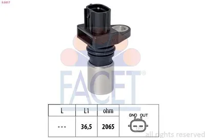 Produktbild von FACET 9.0417 Kurbelwellensensor Impulsgeber für TOYOTA Yaris Schrägheck (P9)