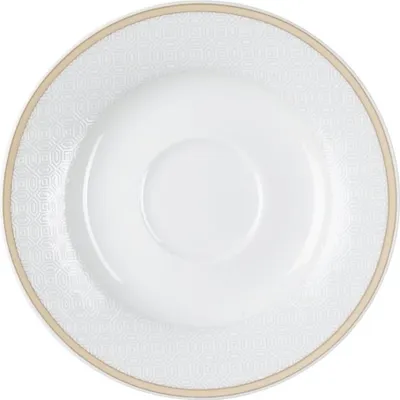 Produktbild von Ritzenhoff und Breker Geo Espresso-Untertasse 13 cm weiß 1 Stück