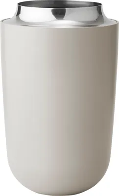 Produktbild von Stelton Concave Vase Groß, Blumenvase, Blumen Krug, Sand Matt, 22.5 cm, X-141