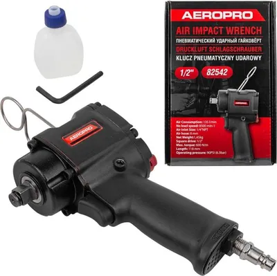Obrázok produktu pre PNEUMATICKÝ NÁRAZOVÝ KĽÚČ 600 Nm 1/2" COMPACT