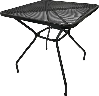 Produktbild von Gartentisch Bistrotisch 70x70cm, Streckmetall anthrazit