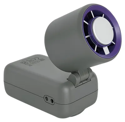Obrázok produktu pre Verbatim 32347 Verbatim Cool 'n' Go Ice Touch Mini Handheld Fan Purple/Grey