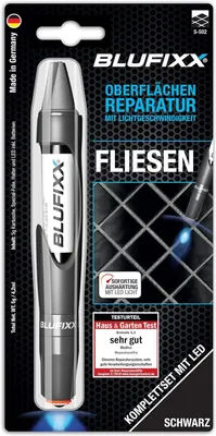 Produktbild von BLUFIXX Smart-Repair Spezial Set (Fliesen) MGS DE Schwarz