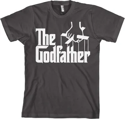 Produktbild von The Godfather Logo T-Shirt - XX-Large - Dark-Grey
