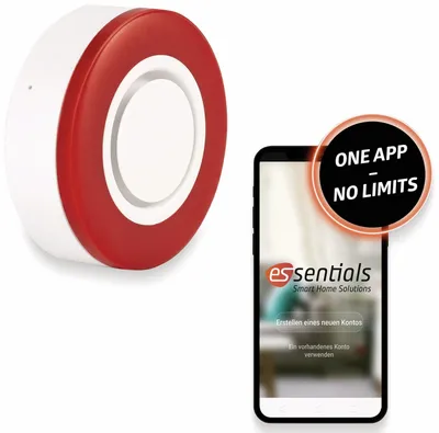 Produktbild von Essentials Alarmsirene Sicherheitstechnik ø 8 x 32 cm Alarmsignal 95 dB zuverlässig leistungsstark für Sicherheit