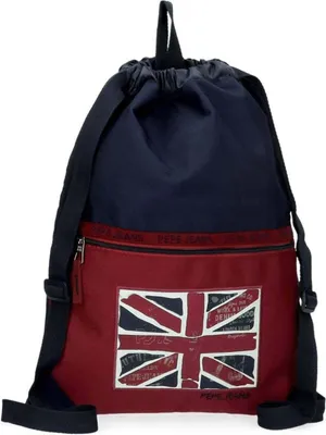 Image de Sacs à dos Pepe Jeans 6153821 Bleu 100 % polyester