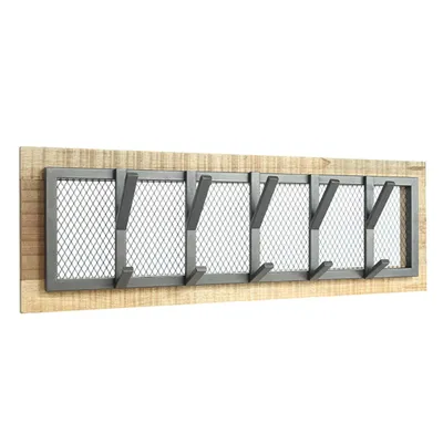 Productafbeelding van Kledingkast, wandkledingrek, gang, garderobestang, haken, verschillende opties