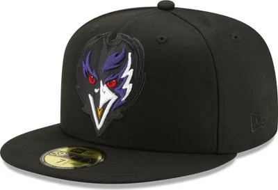 Produktbild von New Era -NFL- Baltimore Ravens Elements 2.0 Black 59Fifty Cap schwarz 7 1/4