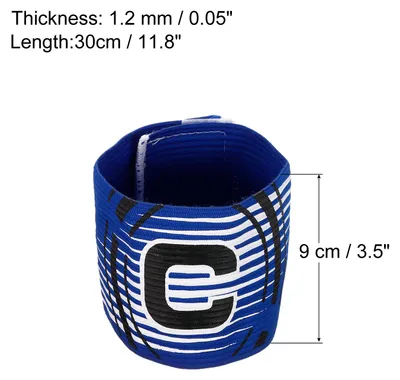 Produktbild von Kapit?nsarmband Buchstabe C elastisch Armband fš¹r Fu?ballteamschulung Blau