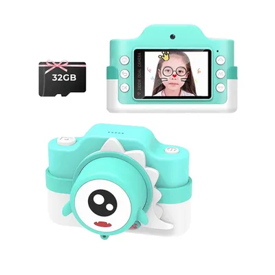 Obrázok produktu pre Detský digitálny fotoaparát 2-palcový detský fotoaparát 48 megapixelov 1080P, darček pre deti vo veku 3-12 rokov