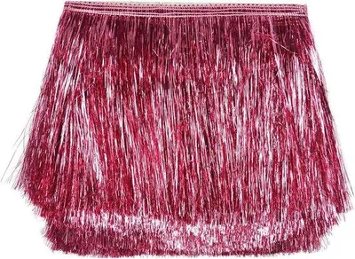 Produktbild von Glänzende Partyfolie – 15 cm breit – 9 Meter – Dunkelrosa