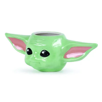 Zdjęcie produktu dla PYRAMID Star Wars: The Mandalorian (The Child), Pojedyńczy, 0,4 l, Czarny, Koralowy, Zielony, Uniwersalne, 1 szt., Pudełko