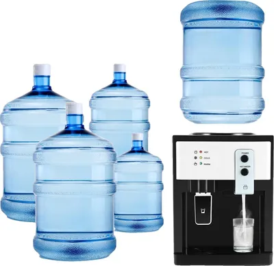 Obrázok produktu pre Dávkovač vody, príkon 575 W, vykurovacia kapacita 500 W, chladiaca kapacita 75 W, kompatibilný s fľašami s objemom 1,1–4,9 galóna, prevádzková teplota 10 °C – 38 °C