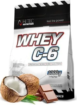 Produktbild von HI TEC Nutrition Whey C-6  - 1000g        Choco- Coco