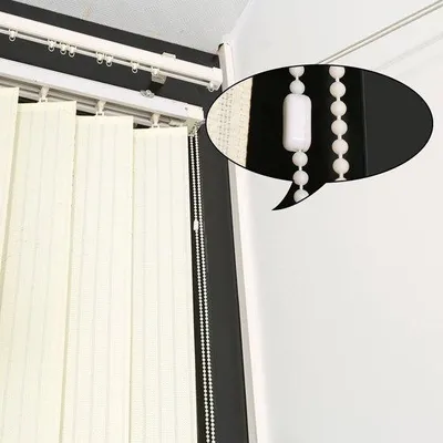 Imagen del producto de Juego de 30 abrazaderas para cortinas enrollables y persianas verticales
