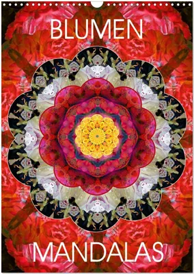 Produktbild von BLUMEN MANDALAS (Wandkalender 2026 DIN A3 hoch), CALVENDO Monatskalender