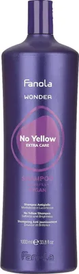 Produktbild von Fanola - Wonder No Yellow Extra Care Shampoo 1000ml