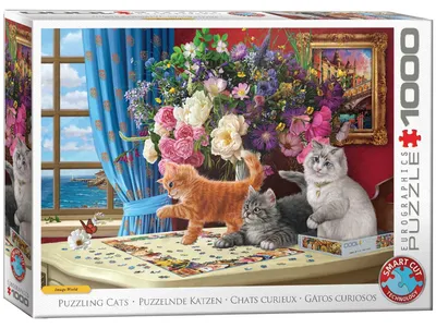Obrázek produktu pro Puzzle 1000 Puzzling Cats by Image World 6000-5914