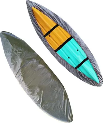 Productafbeelding van INF Kajak Waterdichte Hoes 3.1-3.5m Boot - 420D Oxford Stof, Grijs