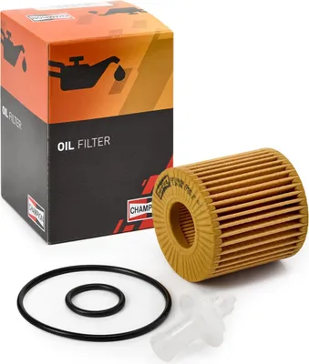 Produktbild von Ölfilter CHAMPION COF100605E Filtereinsatz für TOYOTA Yaris Schrägheck (P9) Yaris Schrägheck (P13) AURIS (NRE15, ZZE15, ADE15, ZRE15, NDE15) RAV 4 III