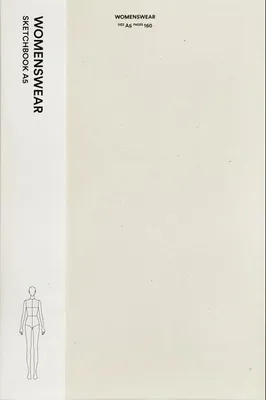 Produktbild von Fashionary Womenswear Skizzenbuch A5