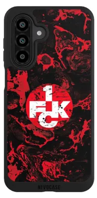 Produktbild von NIVOCASE Handyhülle für Samsung Galaxy A17 5G  Hülle NIVOpure Case Schwarz 1. FC Kaiserslautern 1. FCK Logo