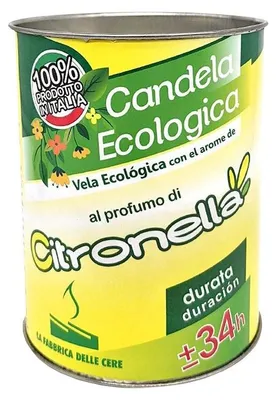 Obrázek produktu pro SVÍČKY S CITRONELOU „ECO“ Ø 6 x 8 cm