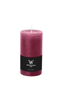 Produktbild von INNA-Glas Votivkerze Aurora, Magenta, 19cm, Ø 9,8cm, 155h - Germany - Stumpenkerze