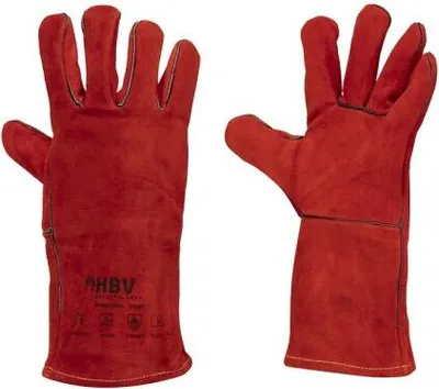 Produktbild von Schweißhandschuhe Rot Profi 36 cm