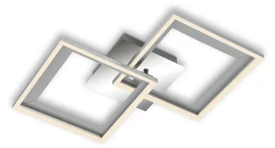 Produktbild von LED Deckenleuchte Deckenlampe dimmbar 3000K schwenkbar 22W chrom Briloner