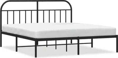 Zdjęcie produktu dla Łóżko Metalowe Rama Łóżka Ze Stelażem Sofa Do Pokoju Sypialni 160x200 cm