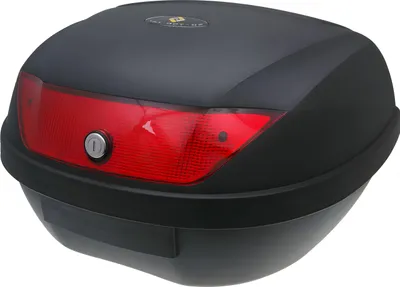 Produktbild von 101_Octane Top Case Koffer schwarz 51L / Reflektor rot