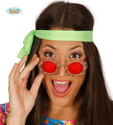 Produktbild von Flower Power Hippie Blumenbrille