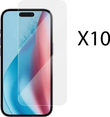 Image de Protecteur d'écran iPhone 16 / 15 Pro, paquet de 10