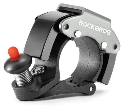 Image de Sonnette de vélo, alliage d'aluminium durable, design compact, 34210011001