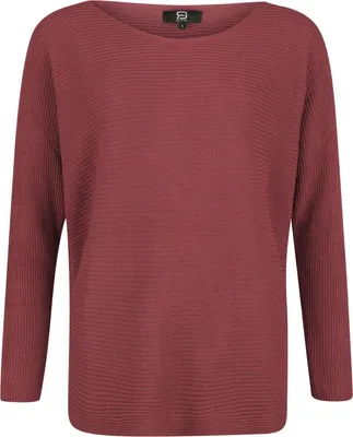 Produktbild von RED by EMP Damen bordeaux Langarmshirt XL