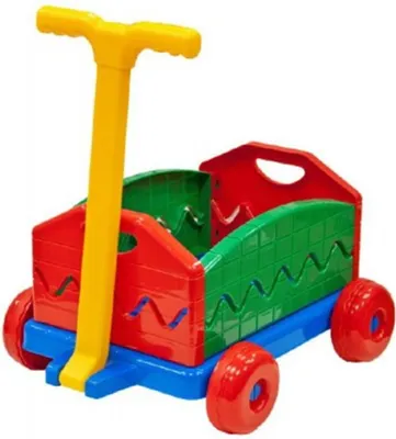 Immagine prodotto di Carrello/rimorchio in plastica 40x32x20cm pieghevole con maniglia