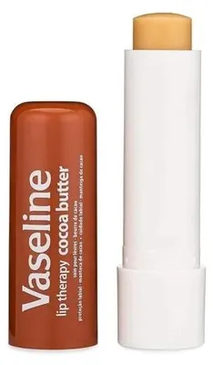 Imagen del producto de Vaseline, Mantequilla de Cacao, Transparente, Hidratante, Suavizante, Para mujeres, Textura cremosa, 4 g, 1 unidad