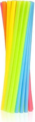 Produktbild von Wiederverwendbare Strohhalme Mix Farben 200pcs