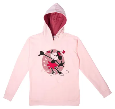 Produktbild von Minnie Mouse Damen Kapuzenpullover
