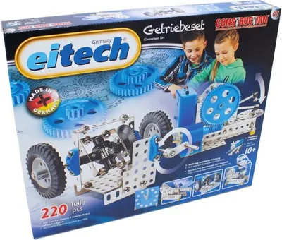 Produktbild von eitech Metallbaukasten 00007 - Getriebe-Set