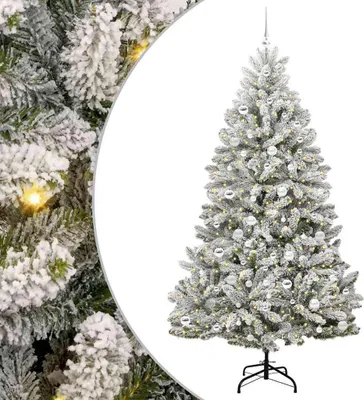 Immagine prodotto di vidaXL Albero di Natale artificiale, 210 cm, 300 LED, luce bianca calda