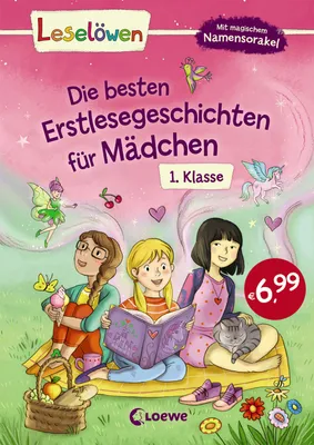 Produktbild von Leselöwen - Die besten Erstlesegeschichten für Mädchen 1. Klasse