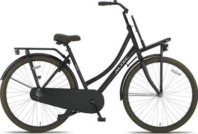 Produktbild von Altec Transportfahrräder Damen Classic 28 Zoll 53 cm Damen Rücktrittbremse Mattschwarz