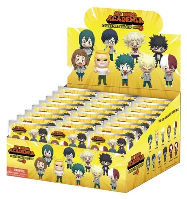 Image de My Hero Academia 3D Pendentif de poche en PVC Série 3 Présentoir (24)