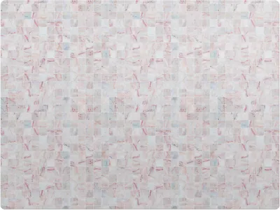 Produktbild von Pastellmosaik – Bodenschutzmatte – Rutschfest – Schutzmatte für Büro – Vinylmatte – Stuhlunterlage  – 120 x 90 cm
