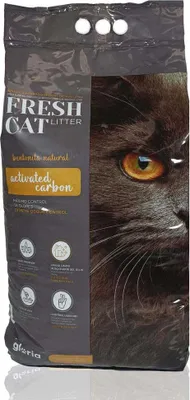 Imagen del producto de Arena aglomerante para gatos Gloria Fresh, bentonita premium con carbón activado, 15 kg. Talla única